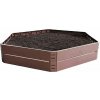 Záhon Strend Pro RB083, 132x25 cm, 250 lit., PP, 6-dielny, vyvýšený