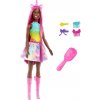 MATTEL Barbie pohádková panenka s dlouhými vlasy víla a jednorožec