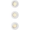 Philips - SADA 3x zapustené svietidlo PERIDOT 1xGU10/7W/230V biela 872110303697100 + záruka 3 roky zadarmo