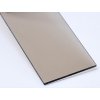 Polykarbonát plný 6mm bronz 2,10 x 4,5 m LT50%