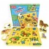 Zvukové puzzle Farma vkládačka 8 ks