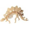 Woodcraft Drevené 3D puzzle Stegosaurus