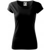 BEZPOTLAČE / BEZ POTLAČE - Dámske tričko Pure - XS ( Čierna )