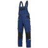 CXS STRETCH Pánske montérkové nohavice s náprsenkou, modro-čierne 1030-027-441 60