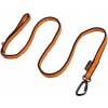 Vôdzka s amortizérom NON-STOP DOGWEAR BUNGEE LEASH Oranžová,Čierna