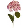 Hortenzia ružová 60cm umelá