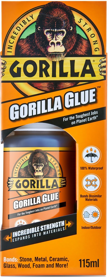 GORILLA GLUE ORIGINAL PU D4 POLYURETÁNOVÉ LEPIDLO 115 ml