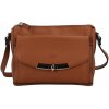 Dámska kožená crossbody kabelka hnedá - Katana Abigail hnedá