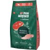 PÁN MIESKO s bylinkami Hovädzie mäso s králikom M - sušené mlieko pre psov - 9kg