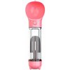 Nuxie 2384 Cestovná fľaša pre psa 300 ml, 5 v 1 ružová