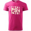 Tachometer 50 - Klasické pánske tričko vyššej gramáže - XL ( Purpurová )
