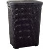 Kôš Curver® NATURAL STYLE 60L, tmavohnedý, 44x61x34 cm, na bielizeň, prádlo