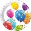 Papierové tanieriky Sparkling Balloons 23 cm 8ks Papierové tanieriky Sparkl