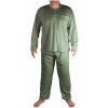 Johan V2003 pánské pyžamo dlouhé khaki