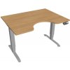 OFFICE PRO s.r.o. HOBIS ergo elektr.staviteľný stôl 120 cm, pamäť. ovláda. - MSE 3M 1200, dub