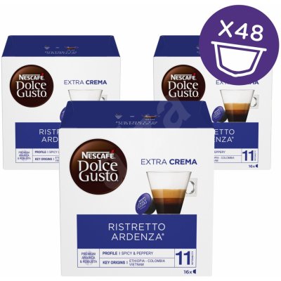 Nescafé Dolce Gusto Espresso Ristretto Ardenza 3 BALENIE 3x16ks kapsúl