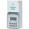 ORNO Digitálny týždenný časovač s LCD, IP44