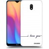 Picasee silikónový prehľadný obal pre Xiaomi Redmi 8A - Milujem ťa