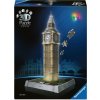 RAVENSBURGER Svítící 3D puzzle Iconics: Big Ben (Noční edice) 216 dílků