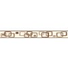 IMPOL TRADE D 58-046-3 Samolepiaca bordúra oválky hnedo-béžové, rozmer 5 m x 5,8 cm