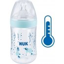 Nuk Nature Sense fľaša s kontrolou teploty modrá 260ml