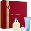 Light Blue Pour Homme - EDT 75 ml + sprchový gél 50 ml + EDT 4,5 ml