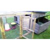 Kurín pre sliepky Roky 4, 180 cm x 106 cm x 97 cm Farba: Hnedá, Veľkosť výbehu: 2 m