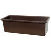 DK Plast Truhlík plastový hnědý 40 cm
