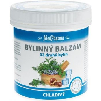 MedPharma bylinný balzam chladivý extrak z 33 druhov bylín 250 ml