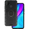 TopQ Zadný kryt Ring Armor pre Xiaomi Redmi 9c čierny
