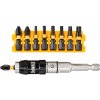 DeWALT DT70578T - 10-dielna súprava skrutkovacích nástavcov Extreme® Impact® TORSION, 25mm + otočný držiak nástavcov