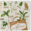 Mank Herbs papierové servítky 33x33cm, 3-vrstvové, 100ks/ba
