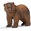 Schleich 14685 medveď hnedý grizly samec 5 ks