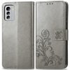 PROTEMIO 54455 ART FLOWERS Peňaženkový kryt Nokia G60 šedý
