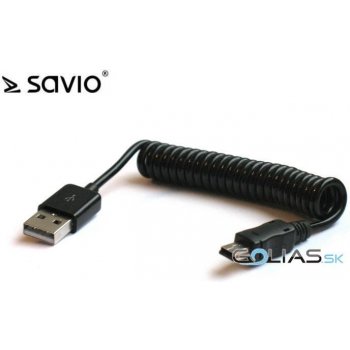 Savio CL-12 USB - mini USB, 1m