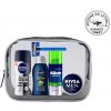 Cestovná kozmetická sada Nivea MEN Variant: Sivá taštička s penou