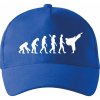 Karate Evolúcia - kop - Šiltovka so zahnutým šiltom a látkovou sponou - Univerzálna veľkosť ( Kráľovská modrá )