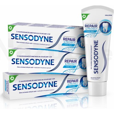 Sensodyne Repair&Protect Deep Repair zubná pasta 3x75 ml