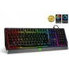 CONNECT IT BATTLE RGB herní klávesnice (CZ+SK verze), ČERNÁ CKB-5600-CS