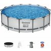 Bazén Steel Pro MAX Frame 427x107 sivý Bestway 5v1 + príslušenstvo
