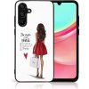 VSETKONAMOBIL 80641 MY ART Ochranný kryt pre Samsung Galaxy A35 5G RED DRESS (137)