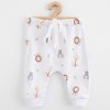Detské bavlnené nohavice Jogger New Baby For Babies safari 56 (0-3m)