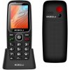 Tlačítkový telefon pro seniory Mobiola MB4120 4G černá MB4120BLK (MB4120BLK)