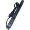 DATAWAY PDU Prepäťová ochrana 5x 230V, 1U, 19