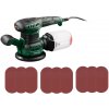 Parkside® Excentrická brúska + Súprava brúsnych papierov pre excentrickú brúsku, zrnitosť 180, 90-dielna (800012055)