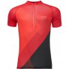 Pánsky cyklistický dres s krátkym rukávom Klimatex, JARIX Červená,Čierna,Strieborná M