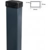 EKOfence plotový stĺpik 60x40mm ZnPVC 2000mm antracit 4088
