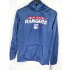 Outerstuff Dětská mikina New York Rangers NHL Authentic Pro Hood Po Hoodie Veľkosť: Dětské M (9 - 11 let)