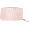 Kožená peňaženka 382 ružová Made in Italy