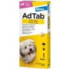 AdTab pre psy 112 mg žuvacie tablety pre psy 2,5–5,5 kg 1 tableta
